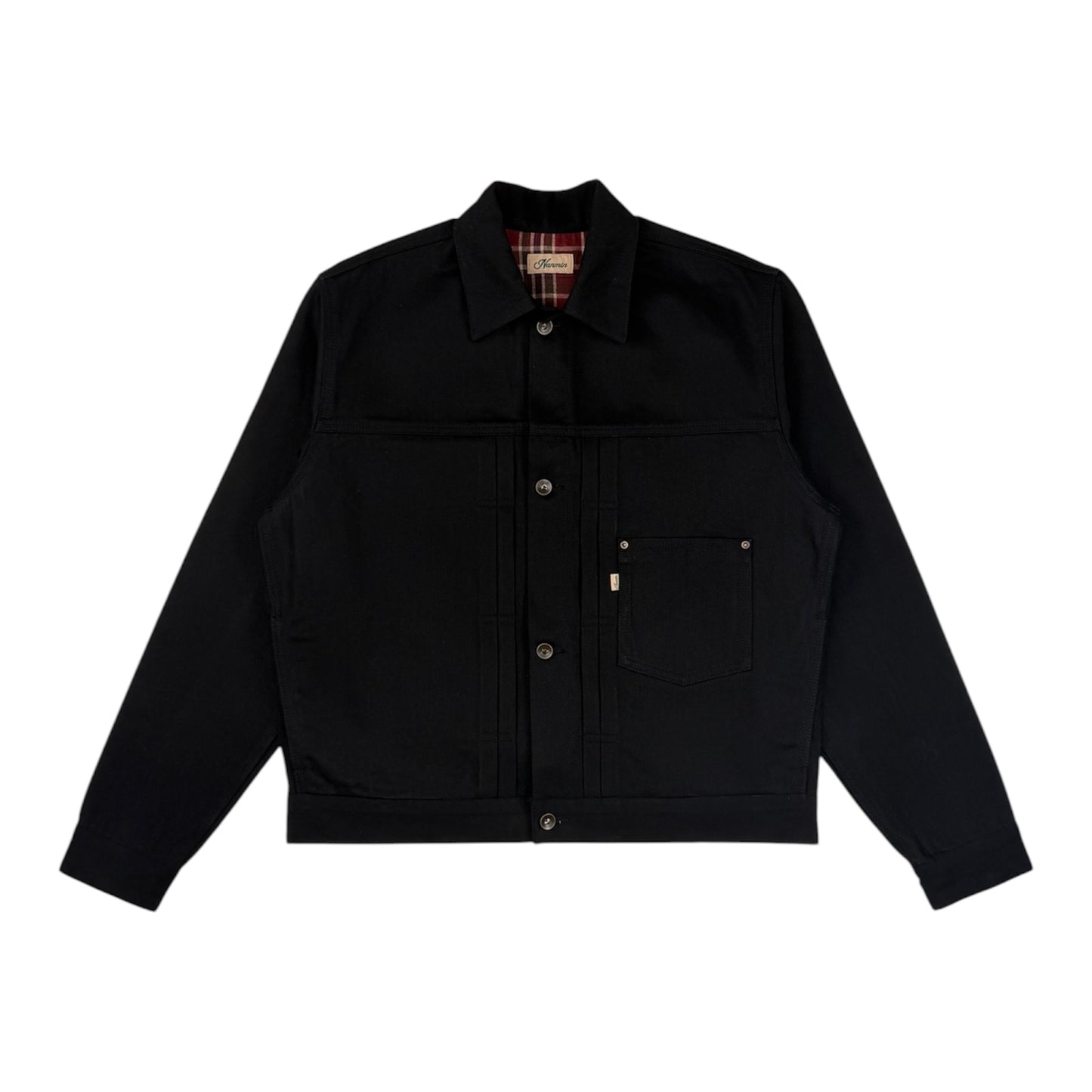 Type 1 Selvedge Denim Jacket - Black