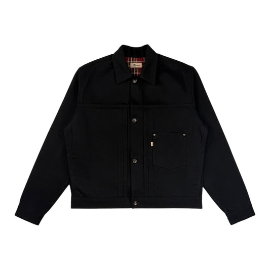 Type 1 Selvedge Denim Jacket - Black