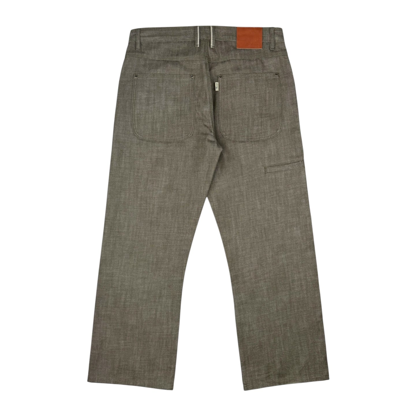 Penny Selvedge Denim - Olive Green