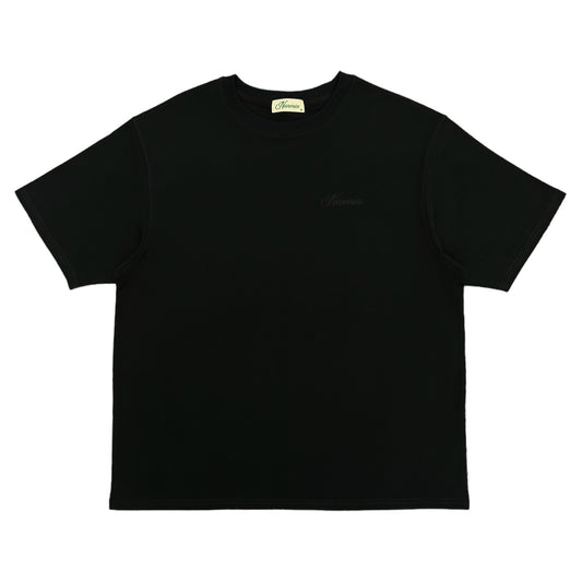 Jet Black Cropped T-Shirt