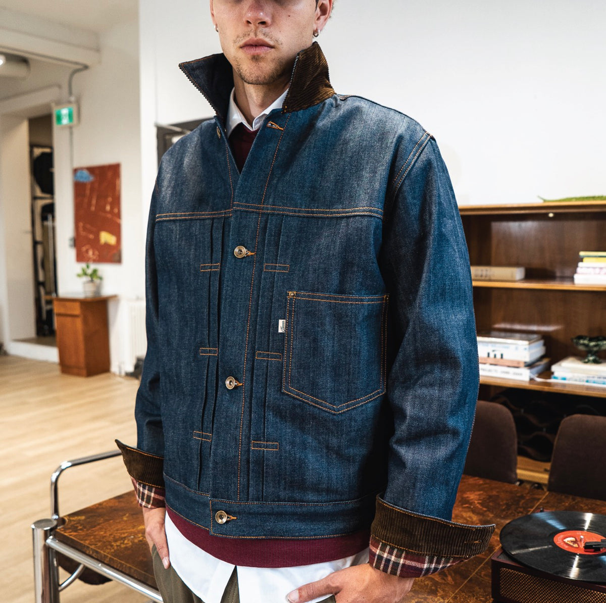 Type 1 Selvedge Denim Jacket - Indigo