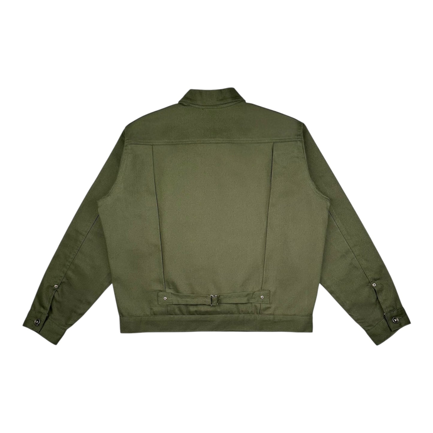 Selvedge Denim Type 1 Jacket - Army Green