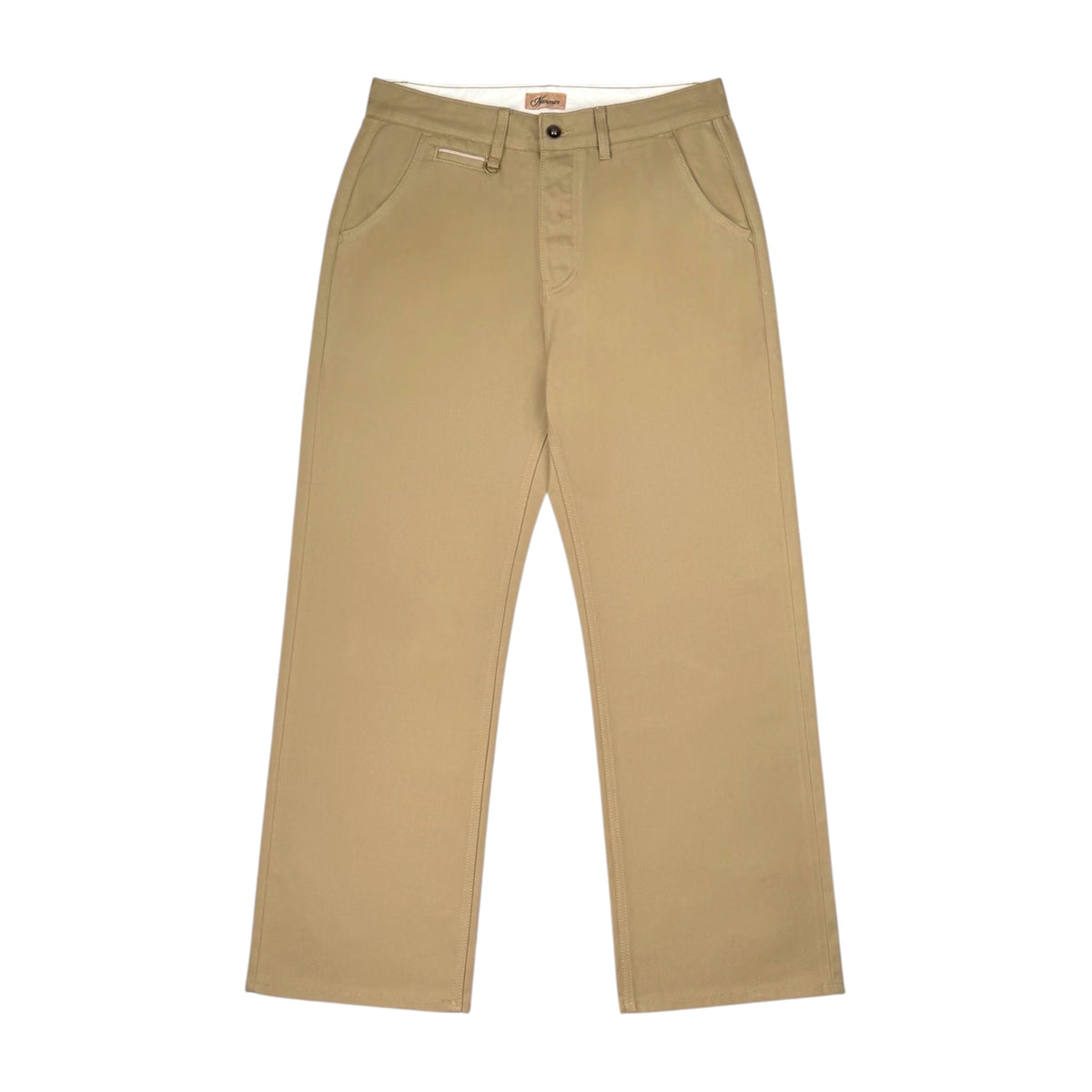 Oxford Selvedge Chino Pants - Khaki
