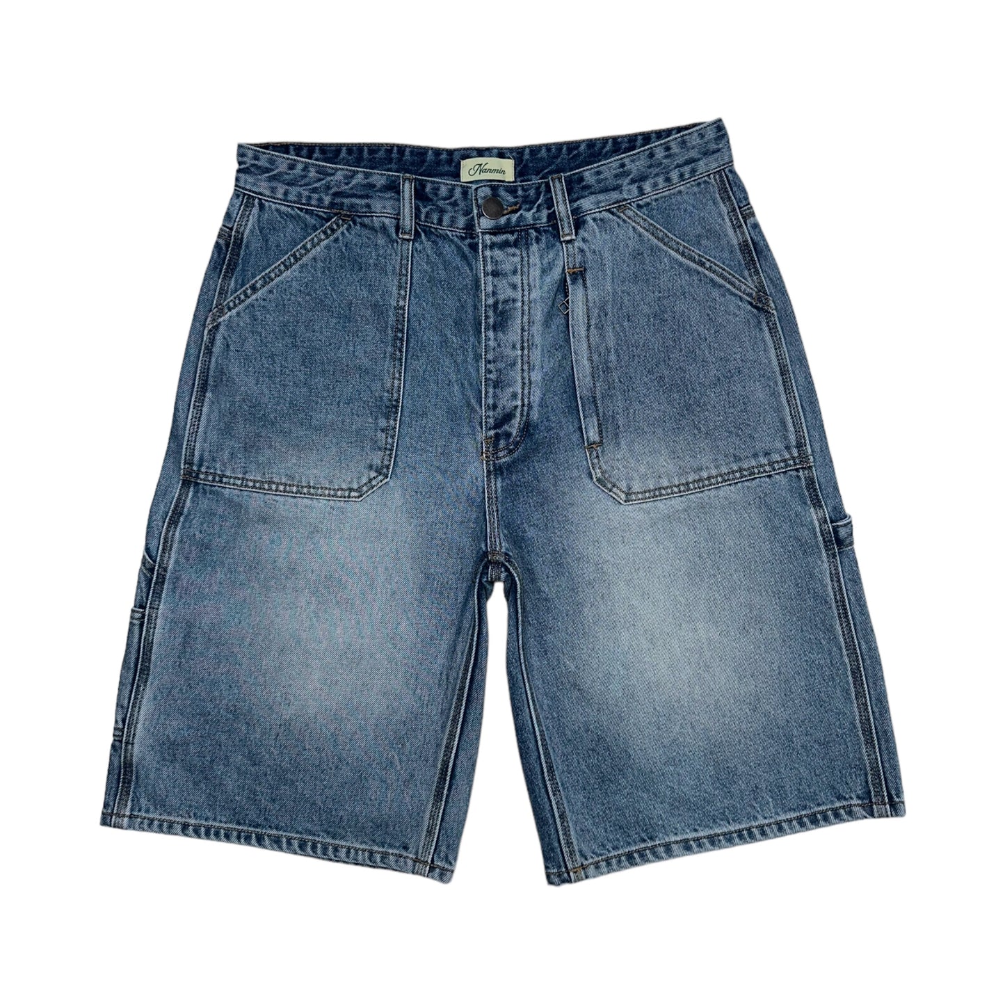 Blue Fatigue Jorts