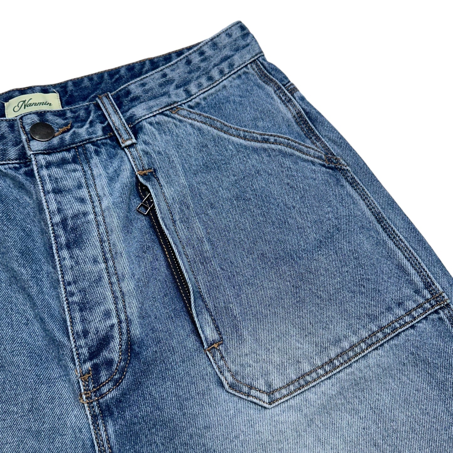 Blue Fatigue Jorts