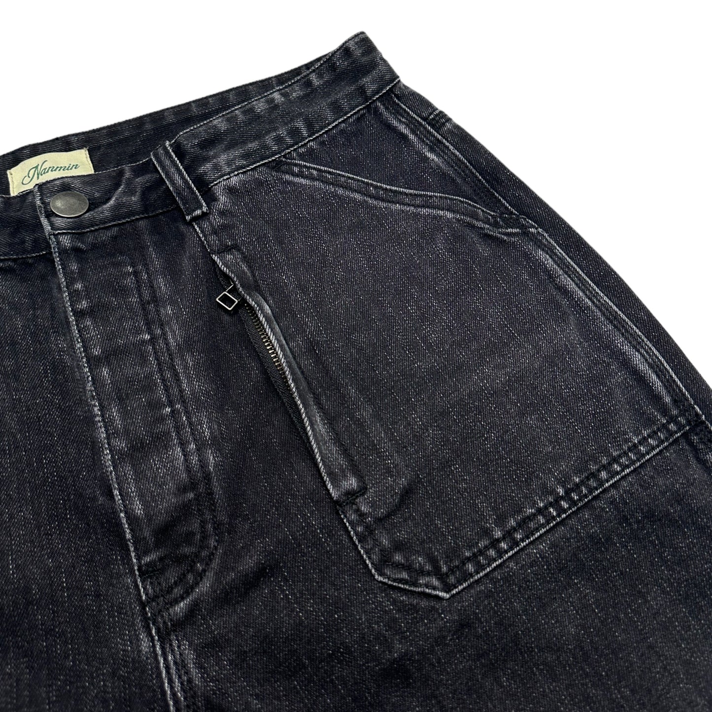 Black Fatigue Jorts