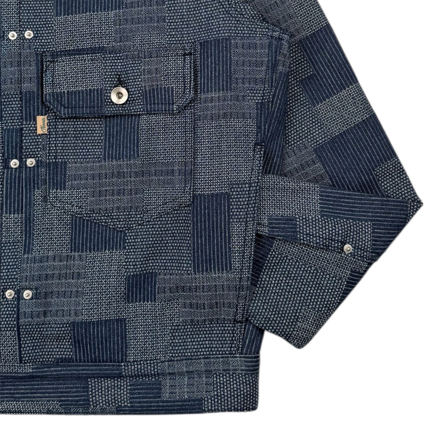 Sashiko Type 1 Denim Jacket - Blue