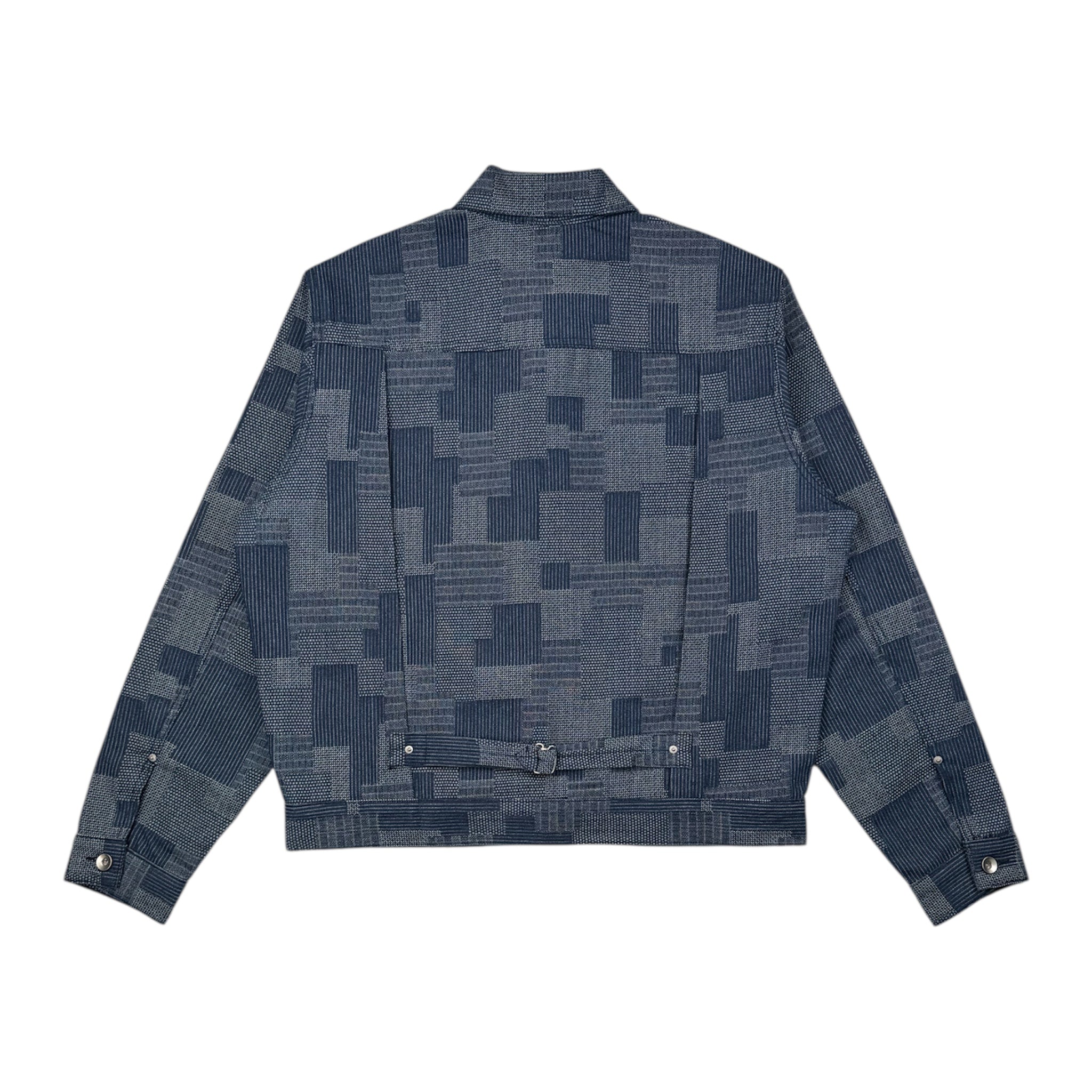 Sashiko Type 1 Denim Jacket - Blue – nanmin