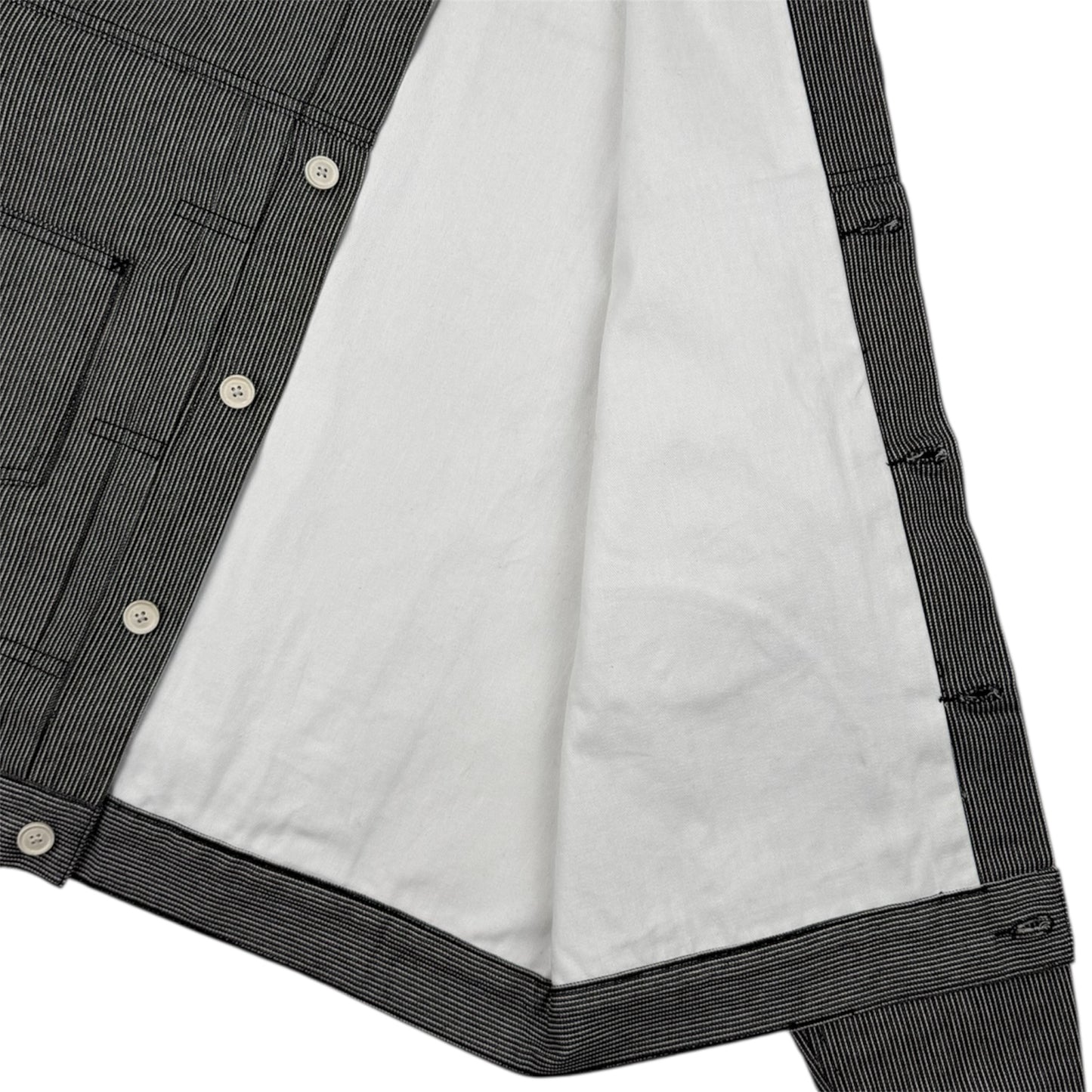 Hickory Stripe Type 2 Jacket - Black