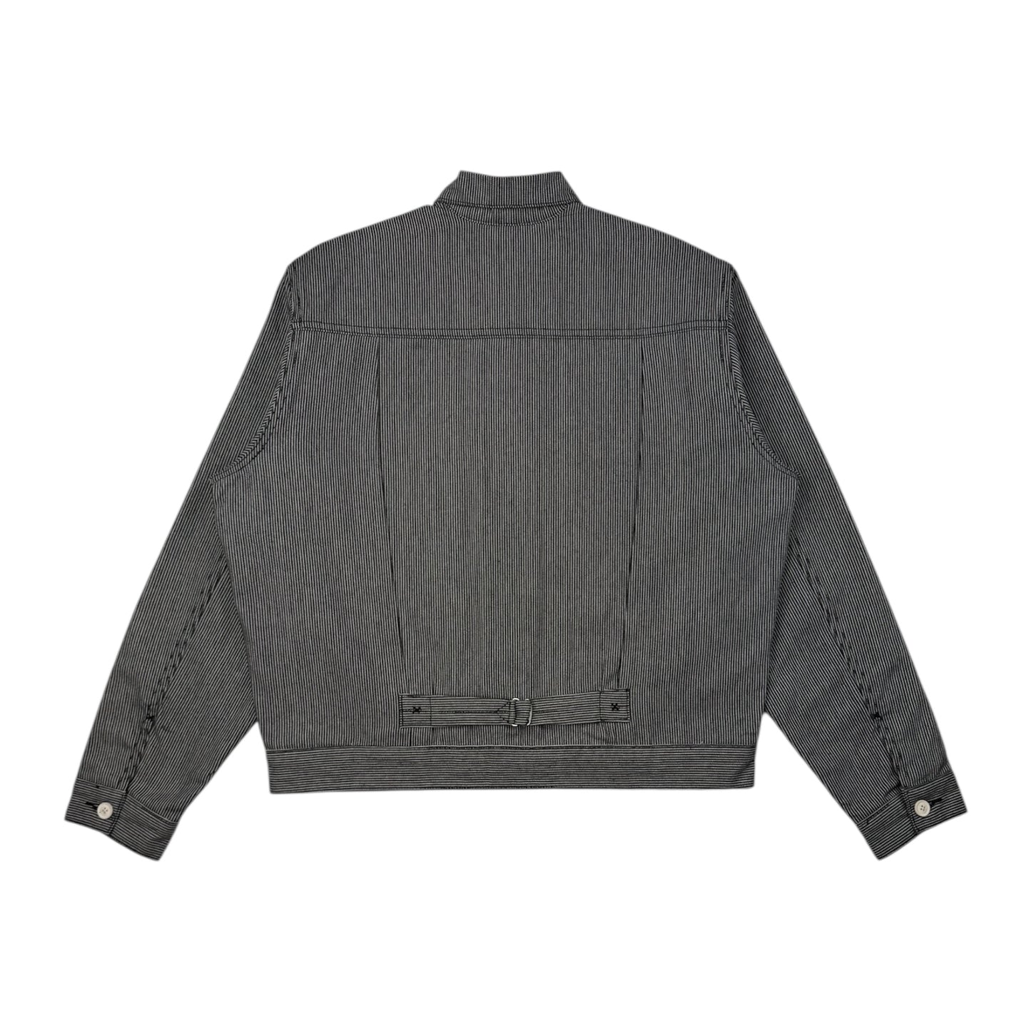 Hickory Stripe Type 2 Jacket - Black